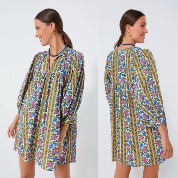 Mille Alain Stripe Daisy Dress - Picture 3 of 9